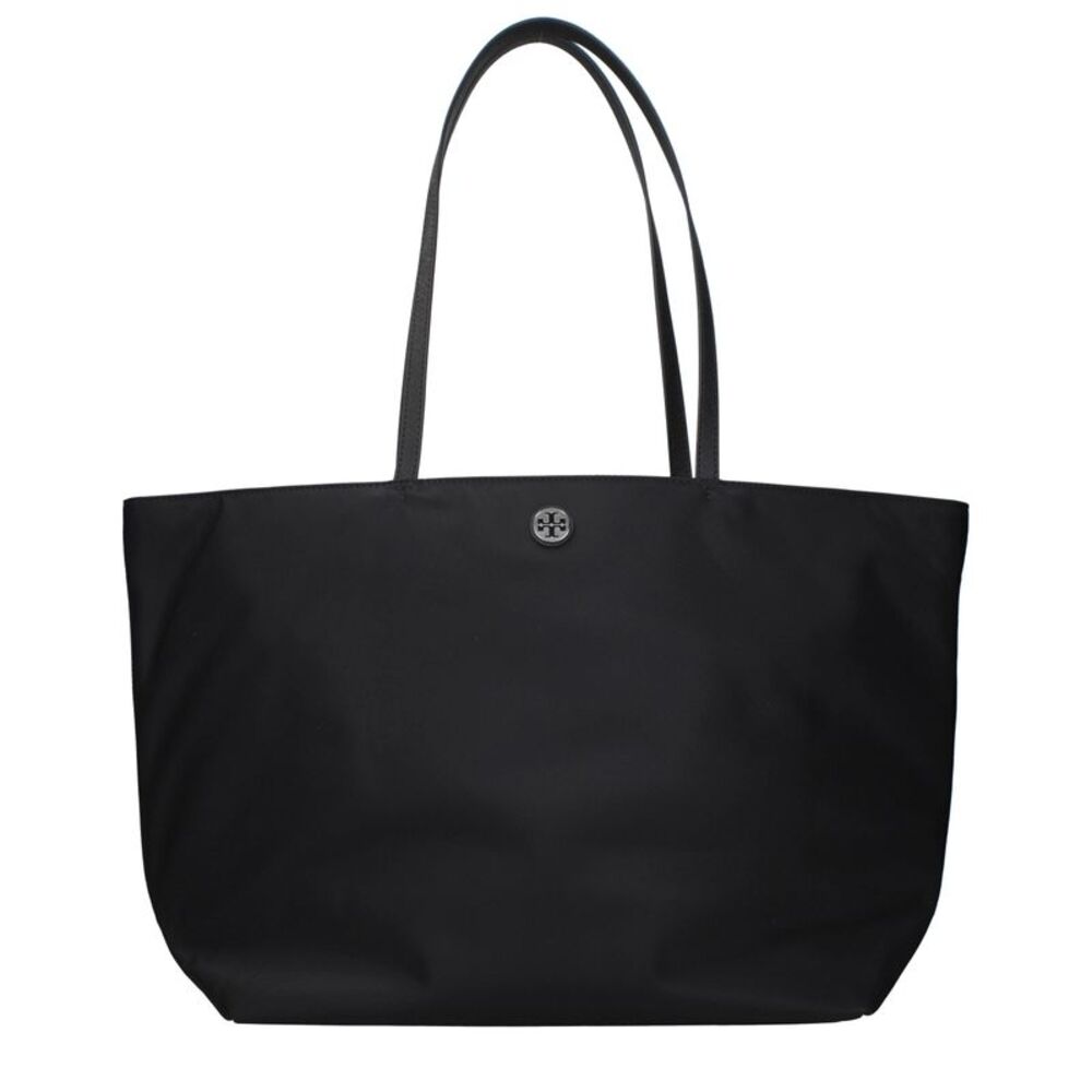Tory Burch Black Fabric Shoulder Women's Bag